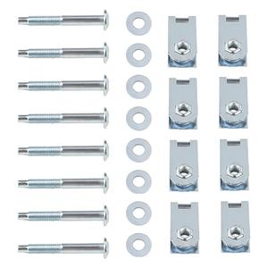 Truck Bed Mounting Bolt Nut Hardware Kit Compatible with 1997-2014 F150,1997-1999 F250,2006-2008 Lincoln Mark LT Replaces # W708605-S436 W709424-S901 924-312