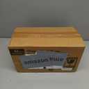 M MCIRCO [5-Pack,36 Oz] Glass Meal Prep Containers 2 Compartments Portion Control with Upgraded Snap Locking Lids Glass Food Storage Containers, Microwave, Oven, Freezer and Dishwasher (4.5 Cups) (Gray)