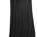 Womens Summer Nightgowns with Built in Shelf Bra Comfy Short Sleeve Long Nightshirt Soft Modal Sleepwear Nightdress (Large, Black)