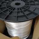 1250Lbs Mule Tape 1000ft X 1/2’’ Polyester Mule Webbing for Wire & Cable Conduit Work Variable Functions Heavy Duty Pull Tape Flat Rope for Pulling/Loading/Packing Under Any Weather Condition Muletape