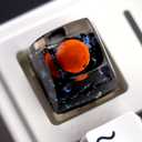 Aesthetic Mars Planet Artisan Keycap - R1 SA Profile Solar System Planets Keycaps 1U ESC - Galaxy Handmade Resin Gaming Key Cap Cherry MX Switch Compatible Mechanical Keyboard Space Lover Gifts