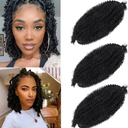 Marley Twist Braiding Hair 20 Inch Marley Hair for Faux Locs Spring Twist Hair Passion 3 Pack