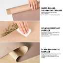 34 x 22 in Product Photography Backdrop Kit with Stand, 16 Textures
