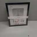 upsimples 8x10 Picture Frame Set of 5, Display Pictures 5x7 with Mat or 8 x 10 Without, Wall Gallery Photo Frames, Black