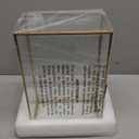 Beaupretty 1pc Makeup Brush Holder Gold Makeup Organizer Pencil Cup Organizer Brush Storage Box