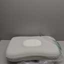 C CUSHION LAB Deep Sleep Pillow, Patented Ergonomic Contour Design for Side & Back Sleepers, Orthopedic Cervical Shape Gently Cradles Head & Provides Neck Support & Shoulder Pain Relief - Calm Grey, 24 inches