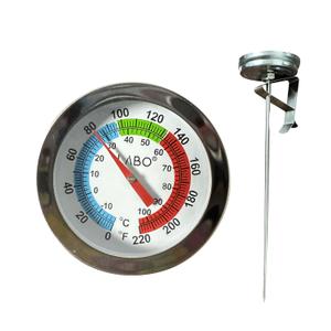 LABO Instant Read 2-Inch Dial Thermometer,Best for The Coffee Drinks,Chocolate Milk Foam (single item)