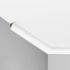 Ceiling Crown Molding Trim, 12 Pack High Impact Polystyrene Decorative Ceiling Moulding, 48 Feet Total Length,Easy to Install (48x2.34in,White)