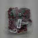 Jexine 3 Pieces Cherry Garland Decor Summer Cherries Party Decoration Pom pom Felt Bunting Banner 6.6 Ft Colorful DIY Fruit Hanging Ornaments for Baby Birthday Wedding(Red)