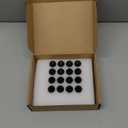 Orion Motor Tech 3/8"-24 Lug Nuts, ATV Cone Seat Lug Nuts 3/8x24 Thread Size Wheel Lug Nuts Compatible with Polaris Ranger 700 RZR 900xp 800 S 570 and More, Set of 16, Black