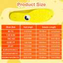 Breathable Insoles for Airtag – Kids Shoe Inserts with Hidden Tracker Pocket, Lightweight Cushion Support, Anti-Lost Case for Apple Airtag (Foot：9.5-10.2IN/Insole：9.6-10.6IN/M's6.5-M's7)