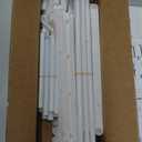 LANTEFUL 3 Tier Shoe Rack for Closet, Shoe Organizer with 5 Hooks, Long Shoe Shelf Storage for Shoe and Boot Stackable Free Standing Shoe Rack for Entryway, Garage, Small Spaces, Dorm, White