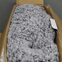 Sealy Electric Blanket Full Size, Soft Sherpa Heated Blanket Single Control with 10 Heating Levels & 1 to 12 Hours Auto-Off Settings Over-Heated Protection 80"x84" Machine Washable, Charcoal