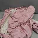 Twin Duvet Cover Cotton, 3D Embroidery Twin Bedding Sets Pink Bed Set, Comforter Covers Soft Sweat-Absorbing for Girls Kids Teen (Twin/Twin XL)