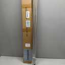 Antique Bronze Disc Curtain Rods, 84-144 Inches Window Curtain Rod,Adjustable Room Darkening Drapery Rod with Aluminum Finials and Brackets,Wrap Around Design