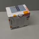 Caperci 5-Pack Lunchable Container Set for Kids & Adults - Reusable Bento Snack Box Containers with 5-Compartment for Food Storage & Meal Prep, Wheat Straw, BPA-Free (Dark & Clear Lids)