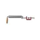 Stainless Steel One-Handed Pastry Roller, Labor-Saving Dough Roller for Baking, Noodles, Pie Crust and Kitchen Pastry Tools