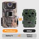 usogood Trail Camera 36MP 2K, Game Camera with Night Vision,32GB Card&Batteries,IP66 Waterproof Trail Cam with 2.0” HD Screen, Hunting Camera for Backyard/Wildlife Monitoring