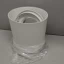 Automatic Motion Sensor Bathroom Garbage Can with Lid, 3 Gallon Touchless Garbage Bin, Smart Plastic Electric Garbage Cans Small White Wastebasket for Office, rv, Bedroom, Living Room