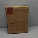 HWWR Karaoke Machine, Portable Bluetooth 5.3 Speaker with 2 Wireless 0 Delay Microphones, PA System with Echo Adjustment, Supports TWS/TF Card/USB/AUX/TV for Home Party, Backyard BBQ Studio Subwoofers (Black)