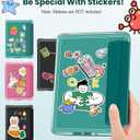 MoKo Detachable Magnetic Case for All-New 7" Kindle Paperwhite 12th Generation 2024 & Kindle Colorsoft 2024/2025,Ultra Clear Back Scratch-Proof Light & Shell Cover with Auto Wake/Sleep, Jade Green
