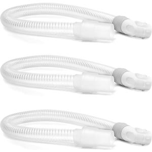 3 Packs Replacement Short Hose for N20, Reduce Air Leaks & Noisy Sound, Included 3 PCS of Short Tubes, Quick-Release Elbows and Swivels in One Package Supplies by Everness