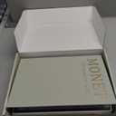 Aesthetic Decorative Books - Coffee Table Books Decor - Faux Decor Book Storage Box for Decoration - Set of 3 Linen Fake Book for Home Table Decor - Bedside Tables Decors - Home Room Bookshelf Decors with 9.06 x 6.3 x 0.984,9.84 x 7.09 x 1.18,11.02x 7.87x 1.57 (Green/Beige/White)