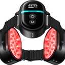 Red Light Therapy Module, PRUNGO RLT300, 650nm Red Light and 850nm Infrared Polarized Light Device to Relieves The Pain for Wrists, Ankles, Knees and Other Joints (Three, Black)