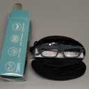 200% Magnifying Glasses with Light,USB Rechargeable LED Lighted Magnifying Eyewear,Hands Free Head Magnifier Eyeglasses for Close Work,Hobbies,Reading,Craft,Jewellery,Sewing (Gray)