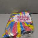 Wesnoy 200 Pcs Carnival Cotton Candy Bags with Ties Large Bags for Cotton Candy with Print for Carnivals Circus Party Favors Supplies 18.5 x 11.5 Inches