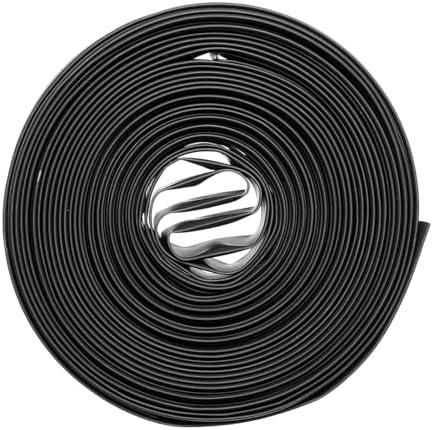 uxcell Heat Shrink Tubing 22mm Dia 8m Length 2:1 Heat Shrink Wrap Cable Sleeve Tube Black