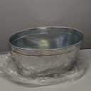 Achla Designs Standard Oval Galvanized Steel Tub