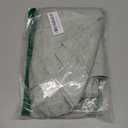 ANRODUO Linen Shower Curtain, Farmhouse Fabric Shower Curtain Set with 6 Metal Hooks, Waterproof Heavy Duty Textured Polyester, Button Hole Design, Machine Washable for Bathroom, W36xL72, Sage Green