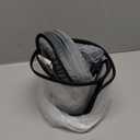 Sponge Core Dog Cone, Inflatable Dog Cone Collar Alternative, Dogs Donut Collar After Surgery, Soft Cone for Large Medium Small Dogs to Stop Licking, No Inflation Required, Clear View(Size 4, Gray) (Size 4(Neck: 12.5"- 15.0"))