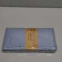 Ruvanti Linen Table Runner 108 Inches, Classic Hemstitch, Washable, Reusable, Non-Slipping, Stain Resistant- Perfect for Parties, Weddings, Dinners, Thanksgiving, Christmas, Indoor use  Grey (108"x14" - Linen Cotton Blend)