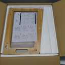 Toddler Tower - Toddler Stool for Kitchen - 3-in-1 Toddler Kitchen Step Stool - Foldable Toddler Tower Features: Tabletop, Step Stool Ladder, and Whiteboard with Included Markers and Dry Eraser (Natural Wood)