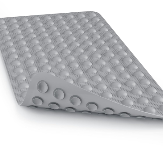 YZF  Rubber Bathtub Mat Non Slip, Baby Bath Mat for Tub, Shower Mat Non Slip PVC-Free, Strong Suction and Textured Surface, Non-Toxic, No Chemical Smells, for Kids Elderly Dogs, Grey
Amazon's Choice 40x70cm
