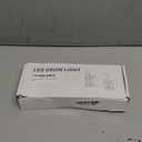 Grow Lights for Indoor Plants, ETL Listed Pot Clip LED Plant Lights for Indoor Growing, Full Spectrum, 4-Level Dimmable, Auto On Off 3 6 12 Hrs Timer for Small Plants, Garden White