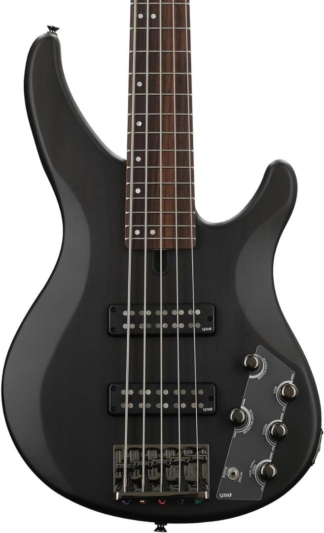 Yamaha TRBX505 5-String Electric Bass Guitar, Translucent Black