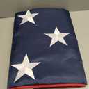 American flag 10x15 FT for Outside, Heavy Duty Polyester USA Flag Outdoor with Embroidered Stars, Sewn Stripes, US Flag with Brass Grommets for Indoor, Outdoor, All Weather