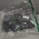 PJYuCien Dog Playpen Mesh Top Cover,Fits 24 Inch 8 Panels Metal Exercise Pet Pen, Elastic Buckles Connections, Black (Note: Only Cover, Fence Not Included)