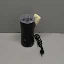 Milk Frother, Upgraded 4-in-1 Milk Frother and Steamer, Hot and Cold Foam Maker and Milk Warmer with Temperature Control & Auto Shut-Off, Frother for Coffee, Latte, Cappuccino, Matcha(Black)