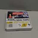 XFasten Butyl Tape White, 1/2 in x 30 ft x 1/8 in  Easy-to-Work-with Automotive Butyl Sealant Tape, Mess-Free Rubber Caulk for RV, EPDM Putty for Window, Headlight, Roof, Windshield, and Car Doors