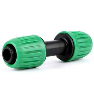 14 Pcs 1/2 Inch Irrigation Tubing Coupling Fittings, (1/2" ID x0.6-0.65" OD) 16mm Drip Tubing Barbed Locked Nuts Connectors Anti-Drop 1/2" Coupler Parts for Garden Lawn Irrigation System
