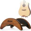 Acoustic Guitar Stand, Clip-On Self-Standing Solid Wood Guitar Stand, Portable Lightweight Guitar Stand Floor, Guitar Holder for Travel and Stage, Gift for Acoustic, Classic and Folk Guitar L-Size