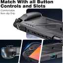 Protective Case for Nintendo Switch 2Durable Anti-Slip Shockproof Protective Hard Case Full-Body Rugged Protection Switch 2 Cover (Black)