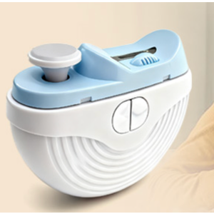 3 Speeds Strong Power Automatic Nails Clipper with Polisher, LED Light, Rechargeable Clippers for Thick Toenails Fingernails