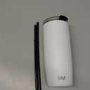 Simple Modern Voyager Tumbler with Flip Lid | Travel Coffee Mug | Insulated Stainless Steel Cold Brew Iced or Hot Coffee Cup | Gifts for Women Men Her Him | 20oz, Winter White