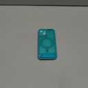 Magnetic Compatible with iPhone 15 Case, [Built-in Invisible Kickstand][Compatible with MagSafe][Full Camera Protection] Translucent Matte Phone Case for iPhone 15 6.1" Cyan (Blue Green)