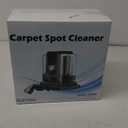 Carpet Cleaner Machine 10.5Kpa Strong Suction, 400W Powerful Motor, Portable Upholstery Cleaner with Spot and Stain Remover for Pet Accident, Rugs, Carpet and Upholstery (Black)